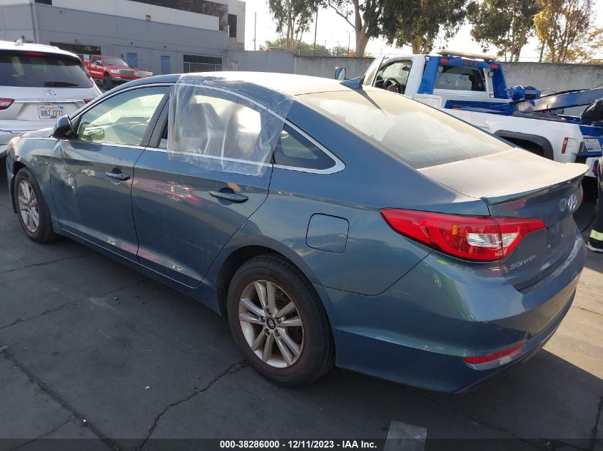 2016 HYUNDAI SONATA SE - 5NPE24AF4GH328643