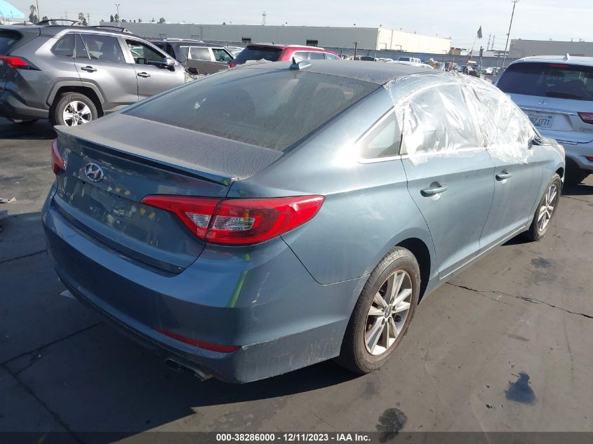 2016 HYUNDAI SONATA SE - 5NPE24AF4GH328643