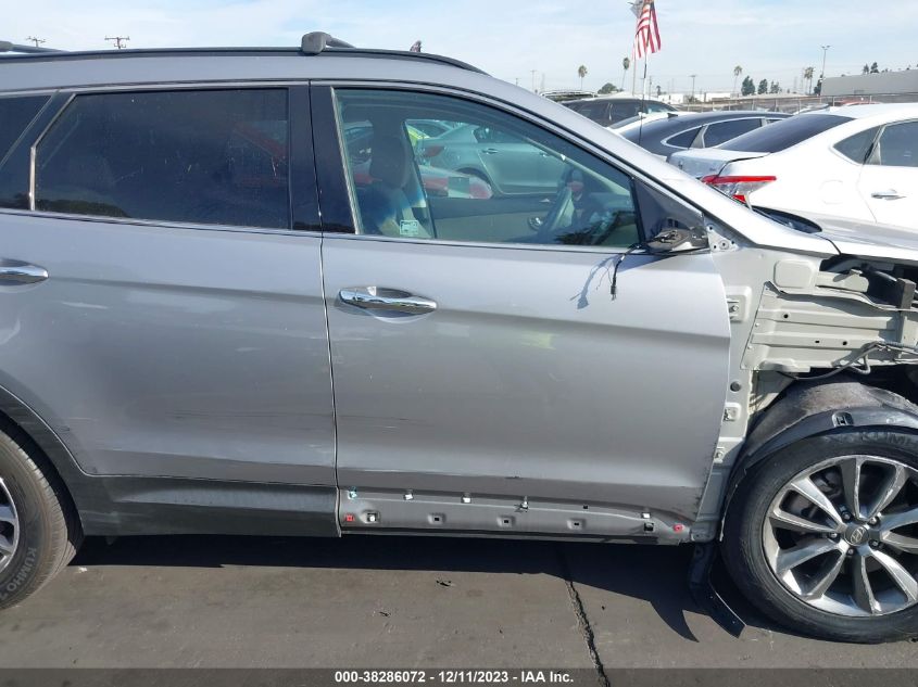 2018 HYUNDAI SANTA FE SE - KM8SM4HF1JU267800