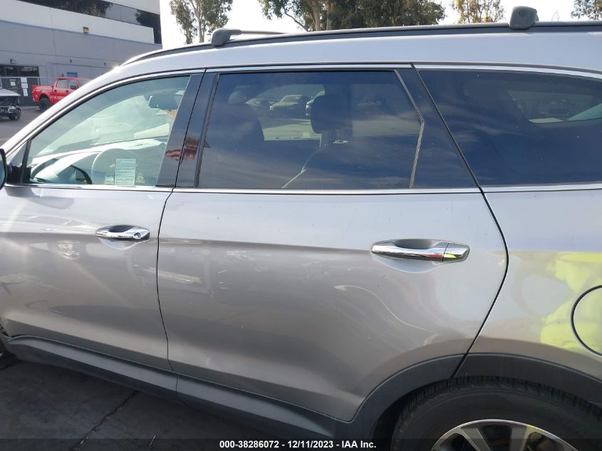 2018 HYUNDAI SANTA FE SE - KM8SM4HF1JU267800