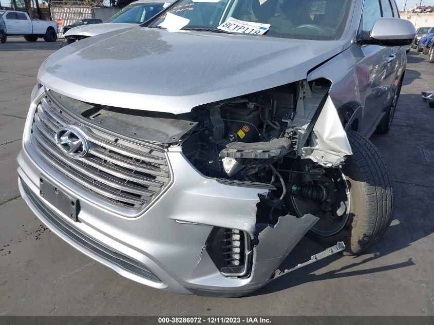2018 HYUNDAI SANTA FE SE - KM8SM4HF1JU267800