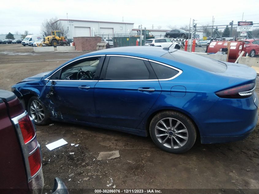 2017 FORD FUSION SE - 3FA6P0HD7HR396152