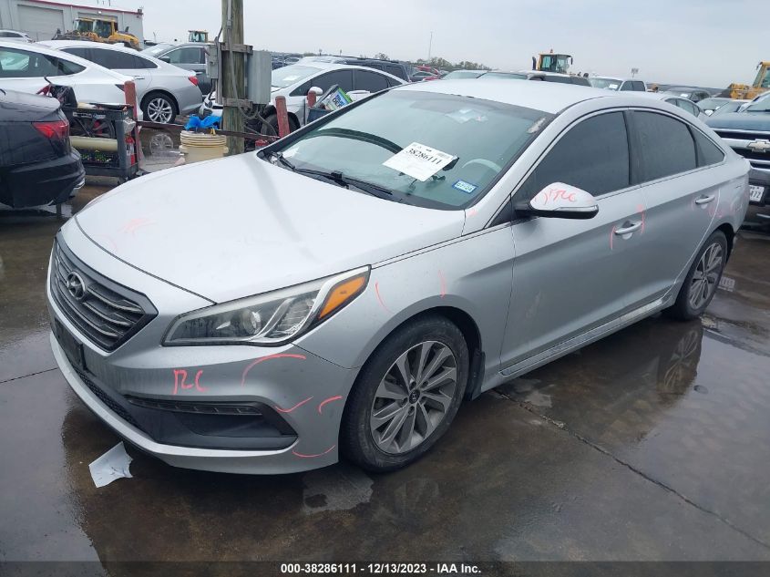 2015 HYUNDAI SONATA SPORT - 5NPE34AF8FH252601