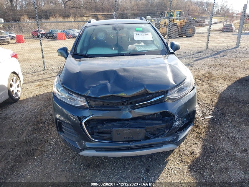 VIN 3GNCJLSB6KL176302 2019 CHEVROLET TRAX 1LT