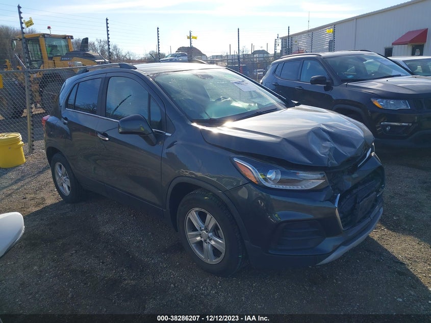 VIN 3GNCJLSB6KL176302 2019 CHEVROLET TRAX 1LT
