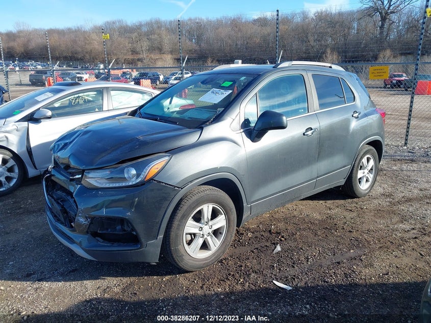 VIN 3GNCJLSB6KL176302 2019 CHEVROLET TRAX 1LT