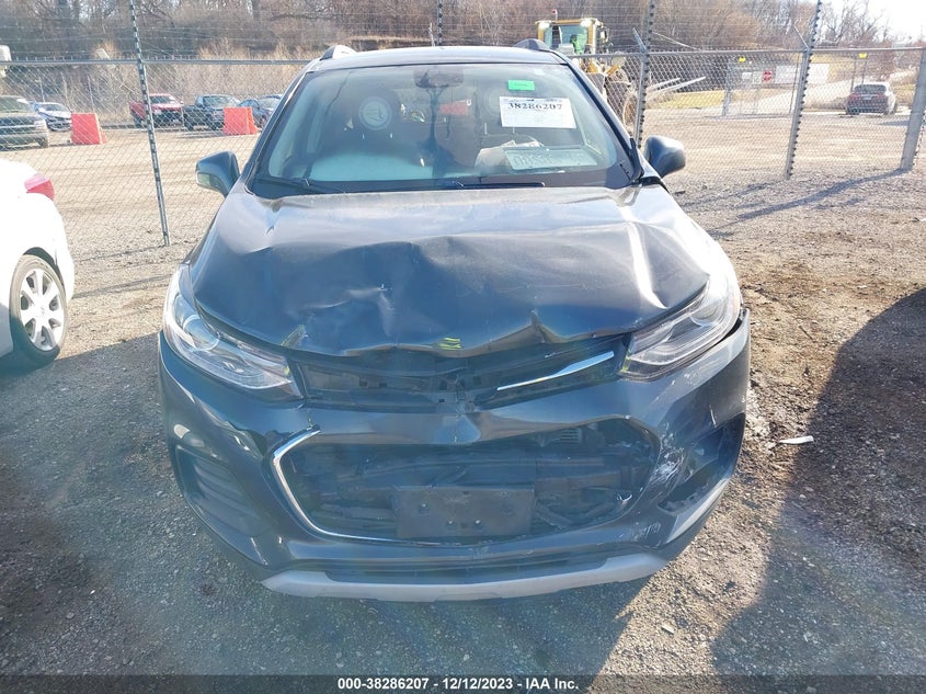 VIN 3GNCJLSB6KL176302 2019 CHEVROLET TRAX 1LT