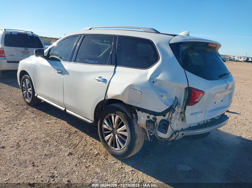 VIN 5N1DR2MN8KC620164 2019 NISSAN PATHFINDER S/SL/SV