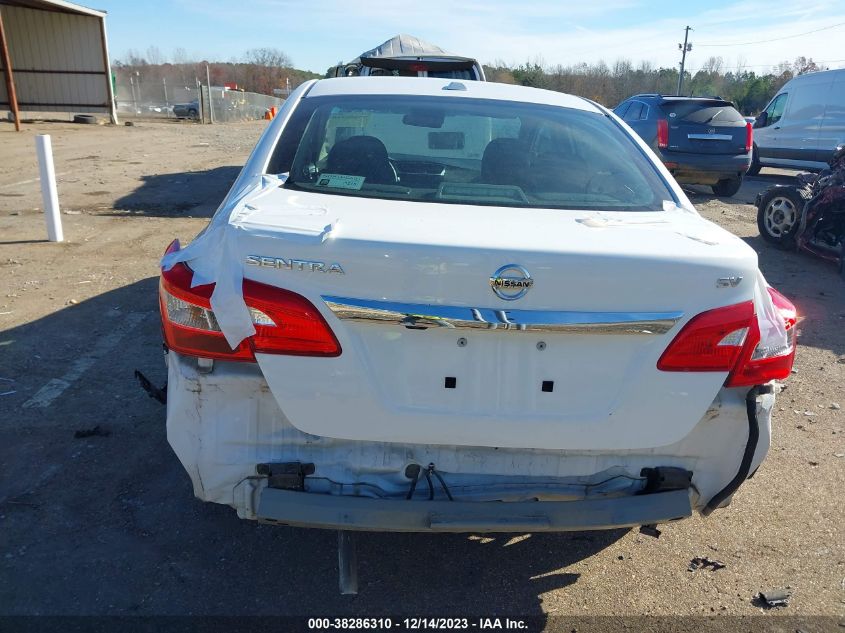 2019 NISSAN SENTRA SV - 3N1AB7AP1KY369917