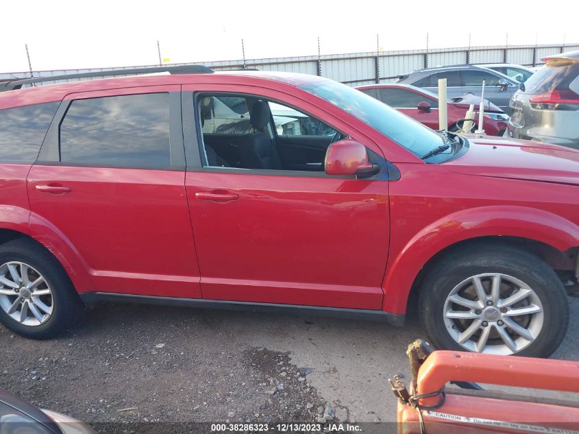 2014 DODGE JOURNEY SXT - 3C4PDCBG3ET161130