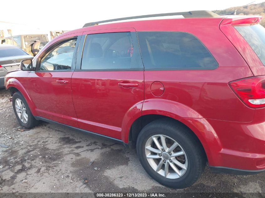 2014 DODGE JOURNEY SXT - 3C4PDCBG3ET161130