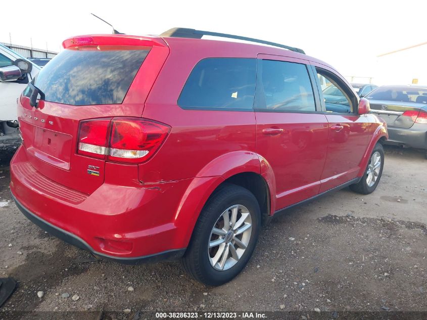 2014 DODGE JOURNEY SXT - 3C4PDCBG3ET161130