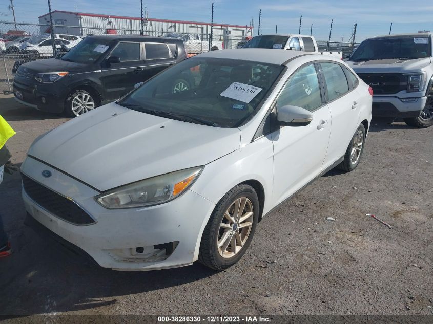 2015 FORD FOCUS SE - 1FADP3F2XFL249782