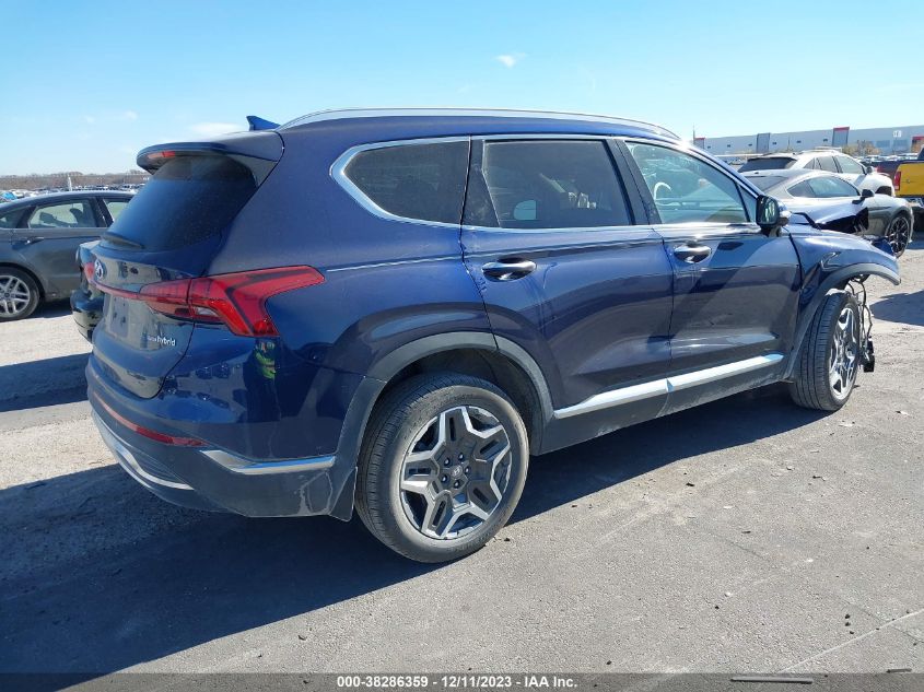 2023 HYUNDAI SANTA FE HYBRID SEL PREMIUM 5NMS3DA17PH007732