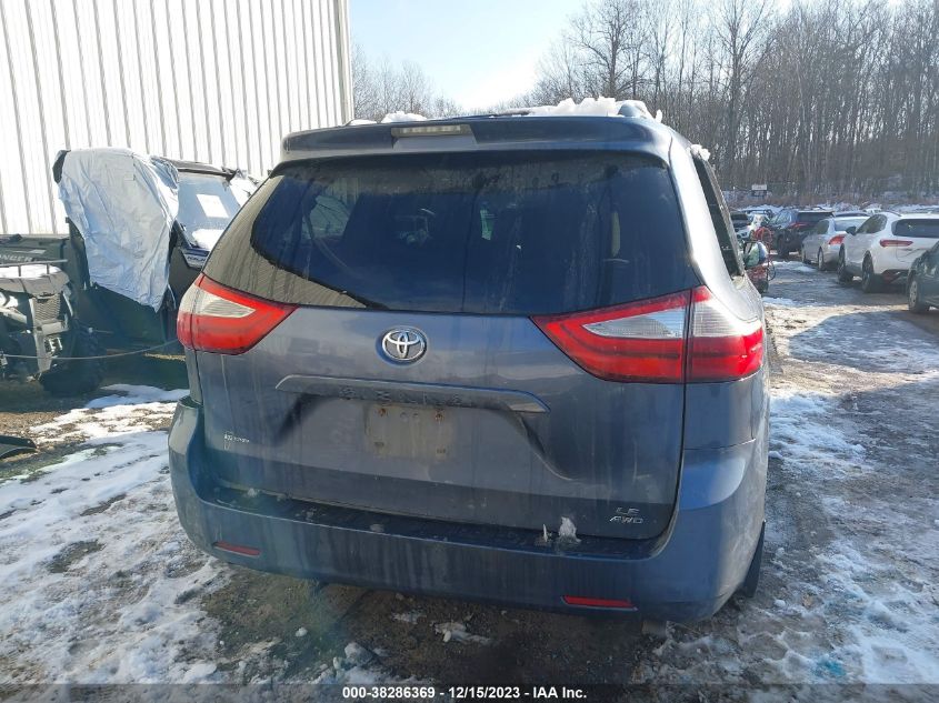 2015 TOYOTA SIENNA LE - 5TDJK3DC1FS094721