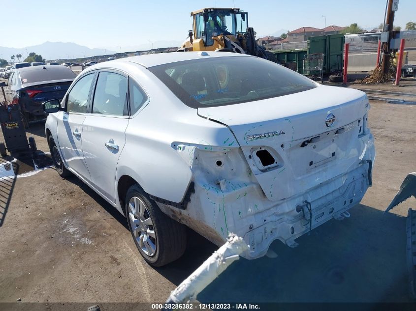 2016 NISSAN SENTRA S/SV/SR/SL - 3N1AB7AP6GY257248