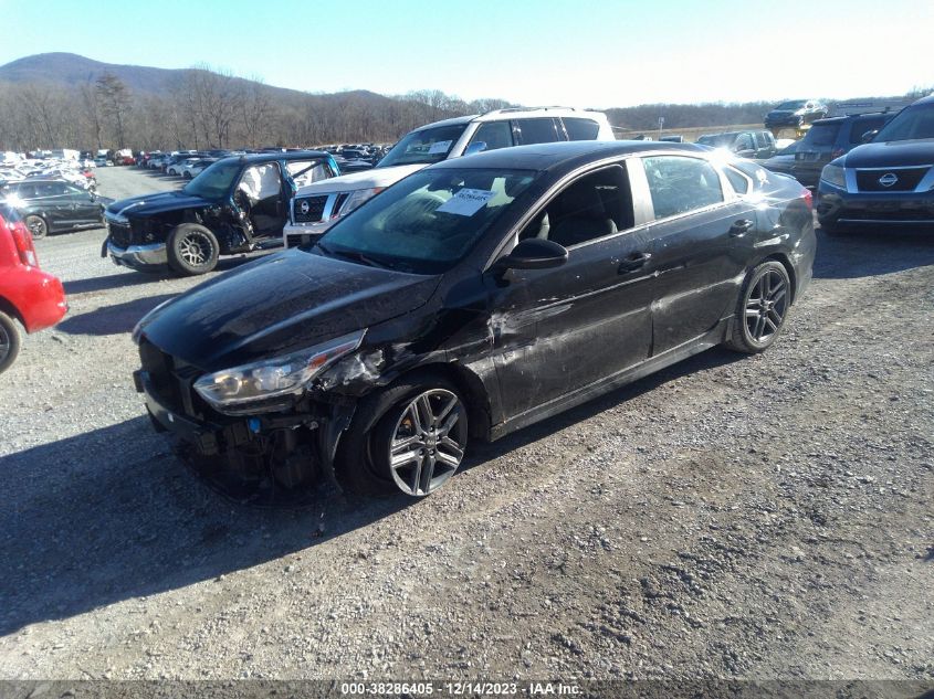 2021 KIA FORTE GT LINE - 3KPF34AD8ME283044