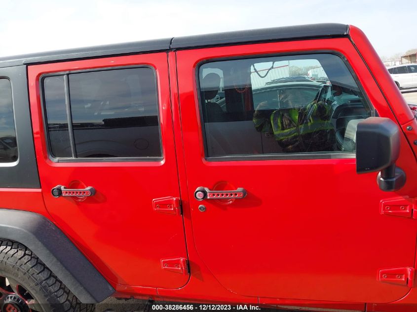 2016 JEEP WRANGLER UNLIMITED SPORT - 1C4BJWDG2GL342896