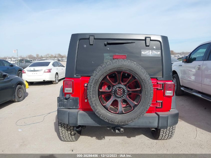 2016 JEEP WRANGLER UNLIMITED SPORT - 1C4BJWDG2GL342896