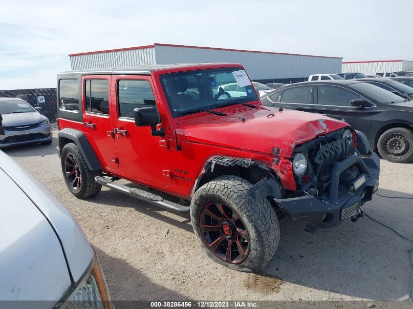 2016 JEEP WRANGLER UNLIMITED SPORT - 1C4BJWDG2GL342896