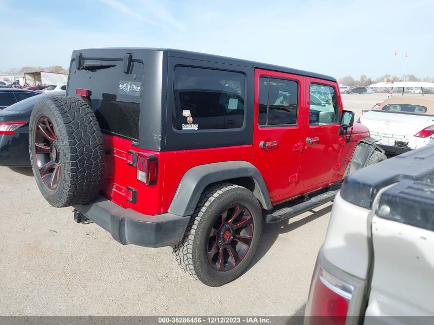 2016 JEEP WRANGLER UNLIMITED SPORT - 1C4BJWDG2GL342896