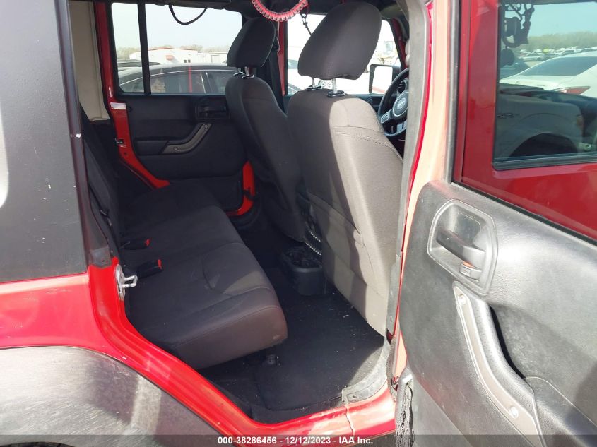 2016 JEEP WRANGLER UNLIMITED SPORT - 1C4BJWDG2GL342896