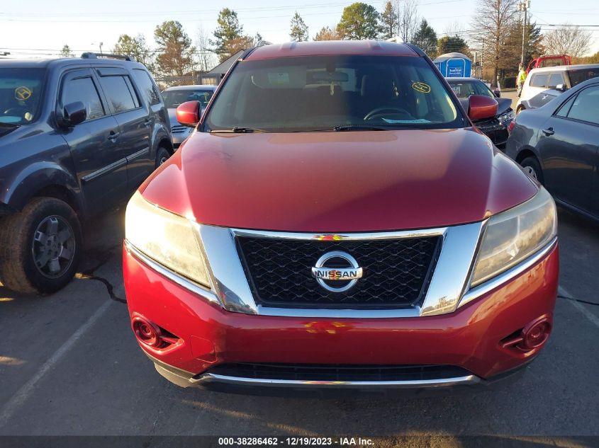 2013 NISSAN PATHFINDER SV - 5N1AR2MM7DC657669