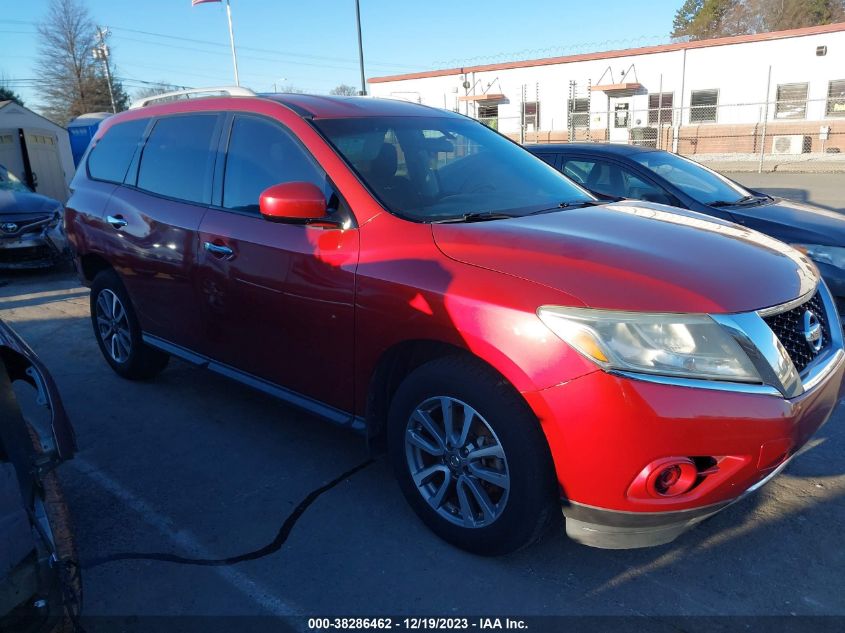 2013 NISSAN PATHFINDER SV - 5N1AR2MM7DC657669