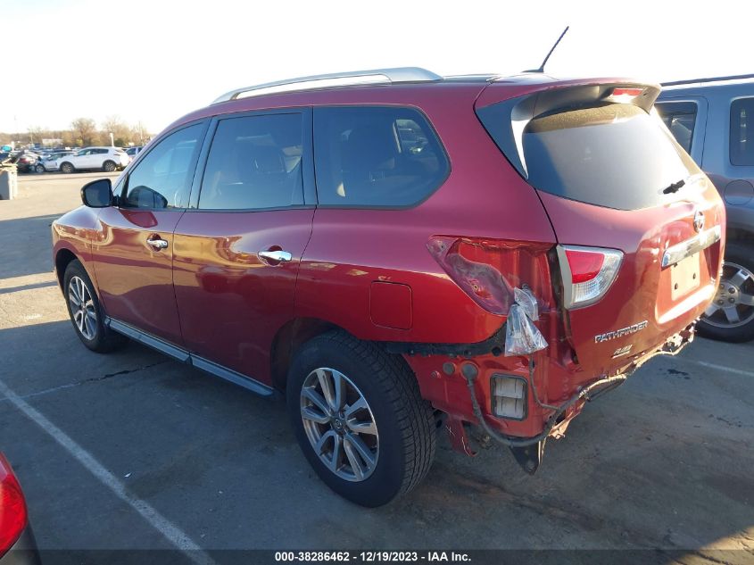 2013 NISSAN PATHFINDER SV - 5N1AR2MM7DC657669
