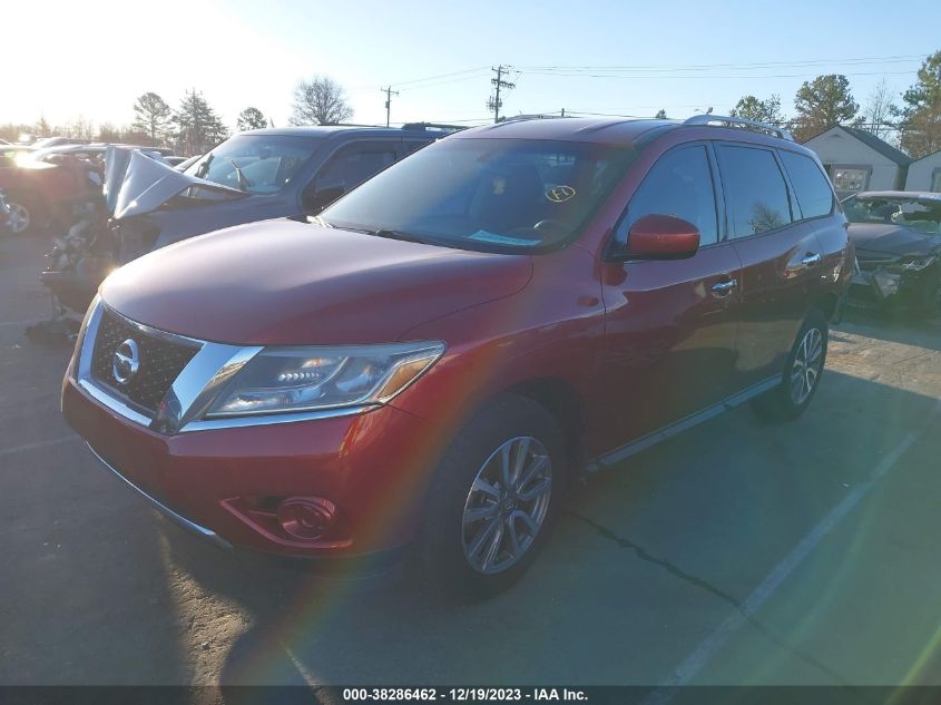 2013 NISSAN PATHFINDER SV - 5N1AR2MM7DC657669