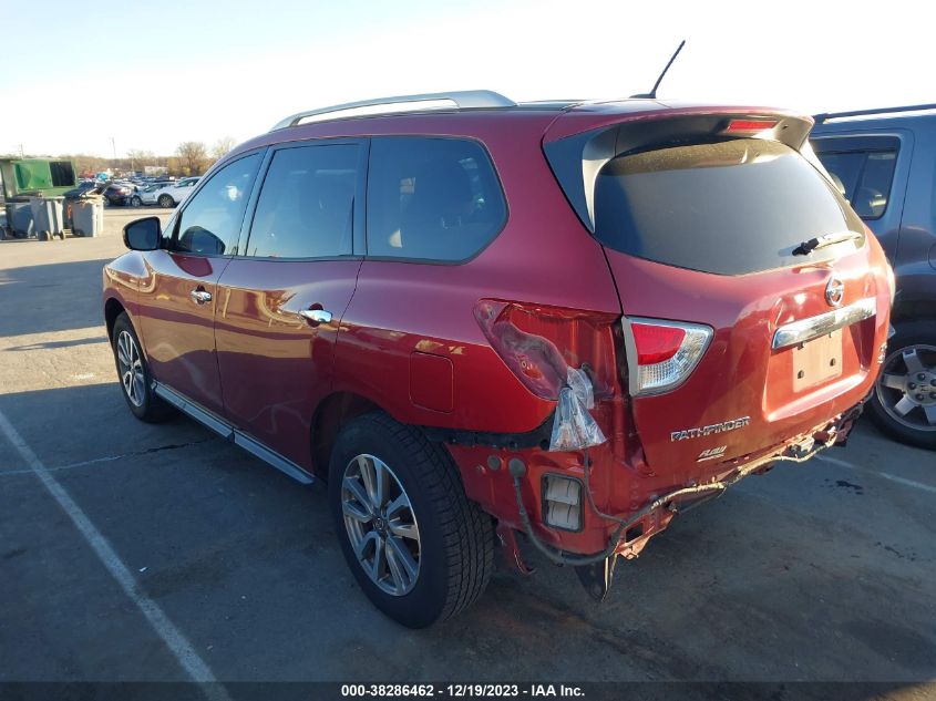 2013 NISSAN PATHFINDER SV - 5N1AR2MM7DC657669