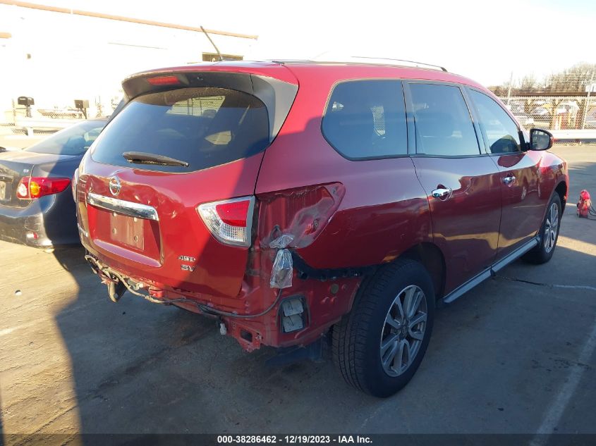 2013 NISSAN PATHFINDER SV - 5N1AR2MM7DC657669