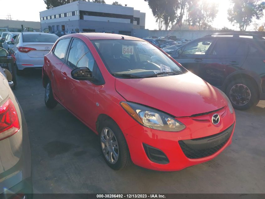 2013 MAZDA MAZDA2 SPORT - JM1DE1KZ2D0171052