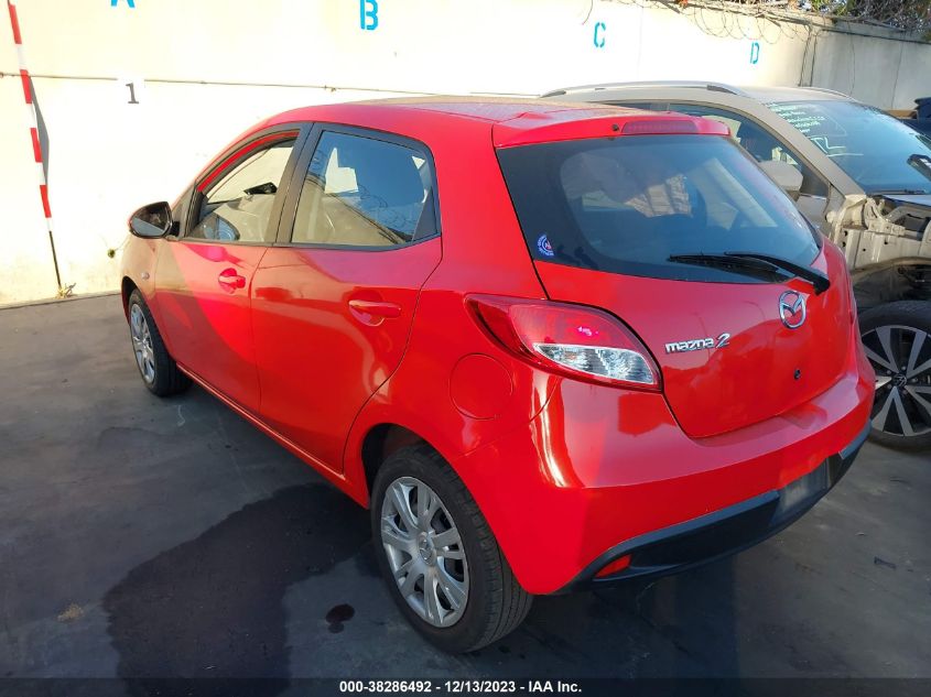 2013 MAZDA MAZDA2 SPORT - JM1DE1KZ2D0171052