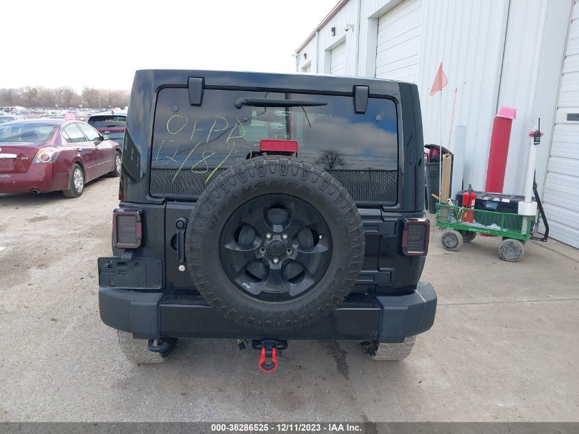 2015 JEEP WRANGLER UNLIMITED SAHARA - 1C4BJWEG0FL744350