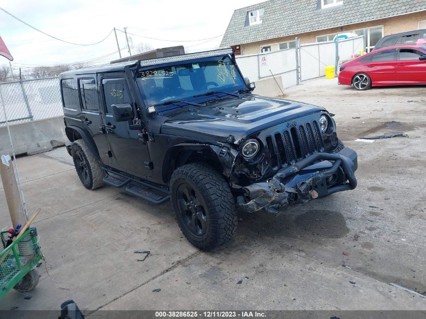 2015 JEEP WRANGLER UNLIMITED SAHARA - 1C4BJWEG0FL744350