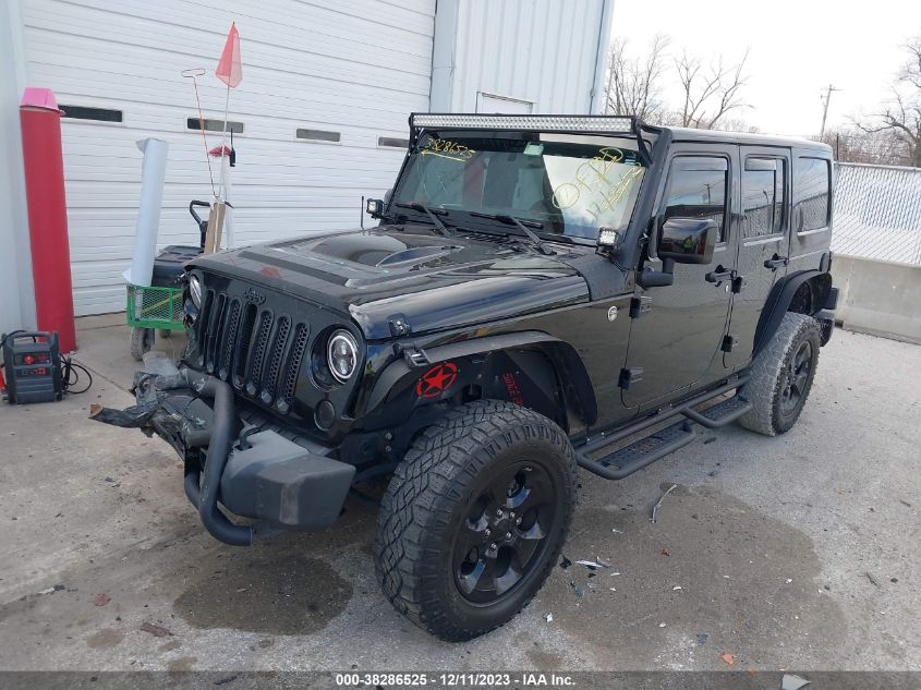 2015 JEEP WRANGLER UNLIMITED SAHARA - 1C4BJWEG0FL744350