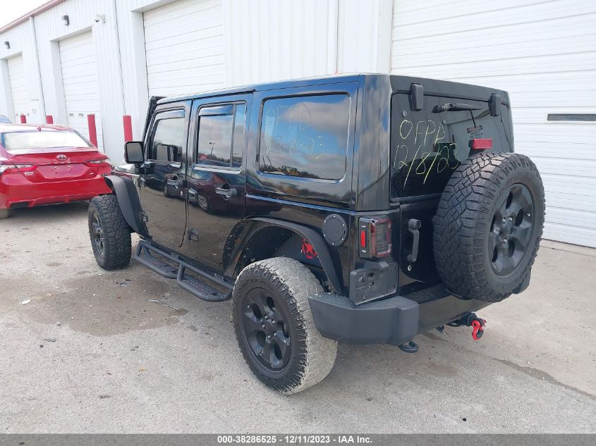 2015 JEEP WRANGLER UNLIMITED SAHARA - 1C4BJWEG0FL744350