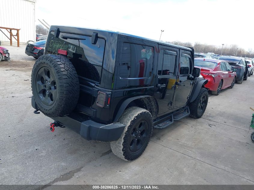 2015 JEEP WRANGLER UNLIMITED SAHARA - 1C4BJWEG0FL744350