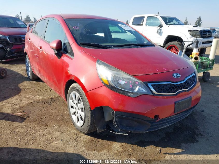 2014 KIA RIO EX - KNADN4A36E6398030