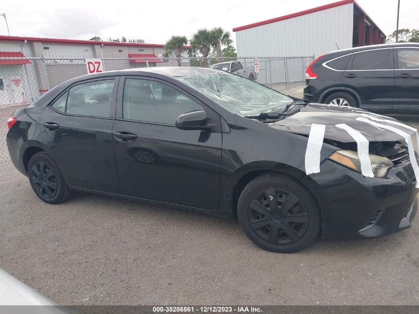 2016 TOYOTA COROLLA LE - 2T1BURHE2GC491009