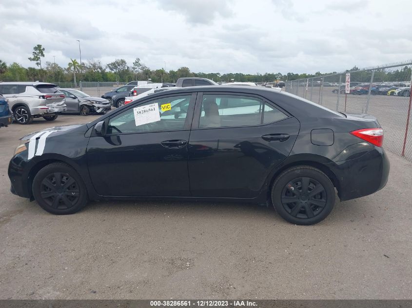 2016 TOYOTA COROLLA LE - 2T1BURHE2GC491009