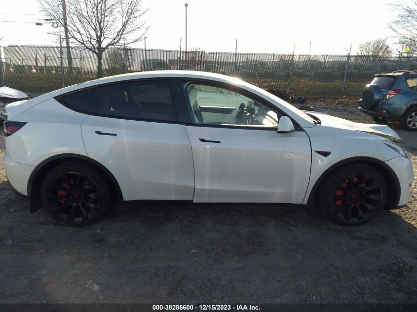 2021 TESLA MODEL Y - 5YJYGDEE7MF228594