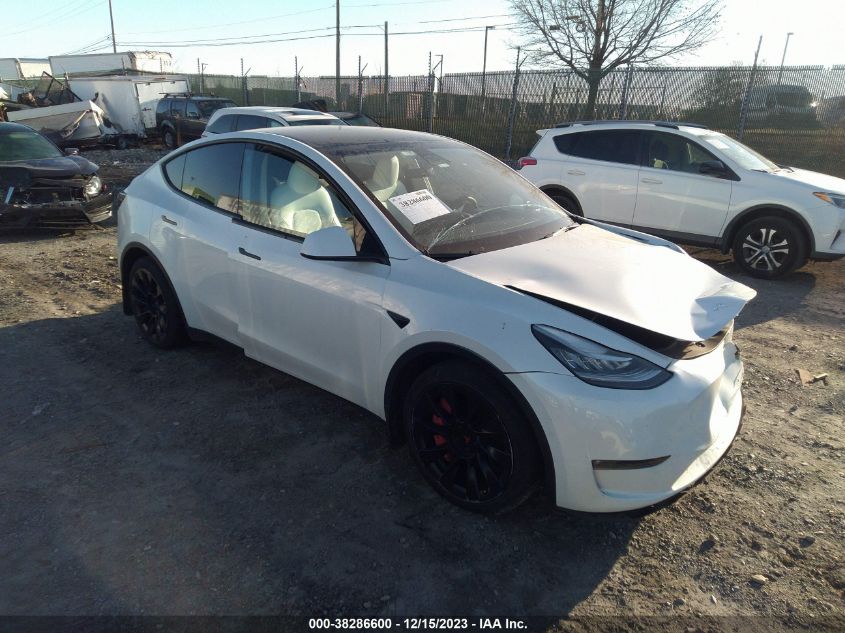 2021 TESLA MODEL Y - 5YJYGDEE7MF228594