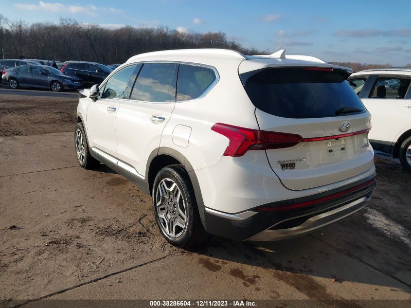 2021 HYUNDAI SANTA FE HYBRID LIMITED KM8S5DA11MU011852