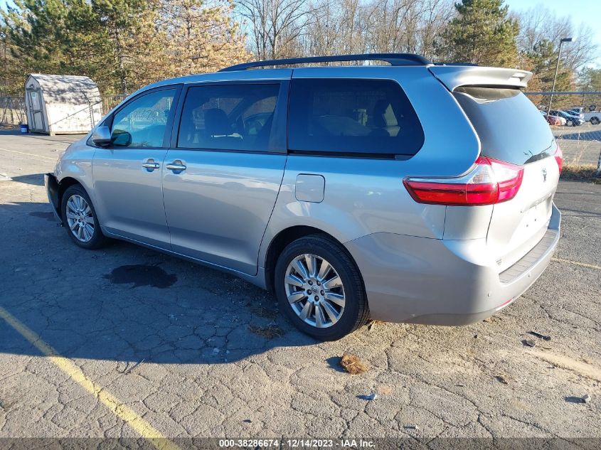 5TDDZ3DC7HS151911 2017 TOYOTA SIENNA, photo no. 3