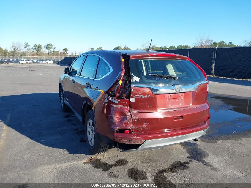 2015 HONDA CR-V LX - 3CZRM3H32FG702623