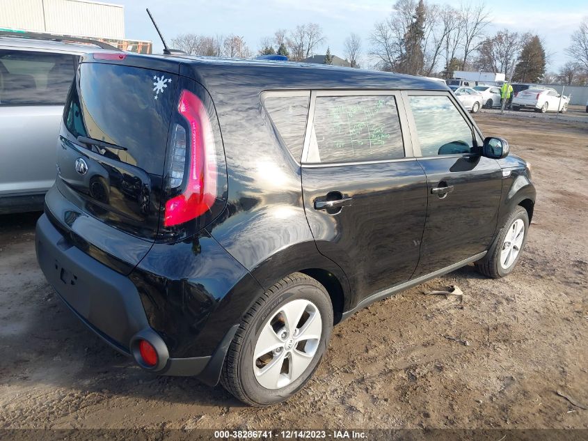 2016 KIA SOUL - KNDJN2A25G7320661
