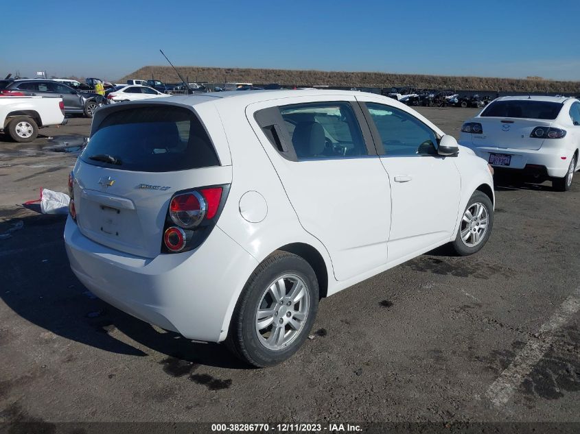 2013 CHEVROLET SONIC LT AUTO - 1G1JC6SH4D4186294