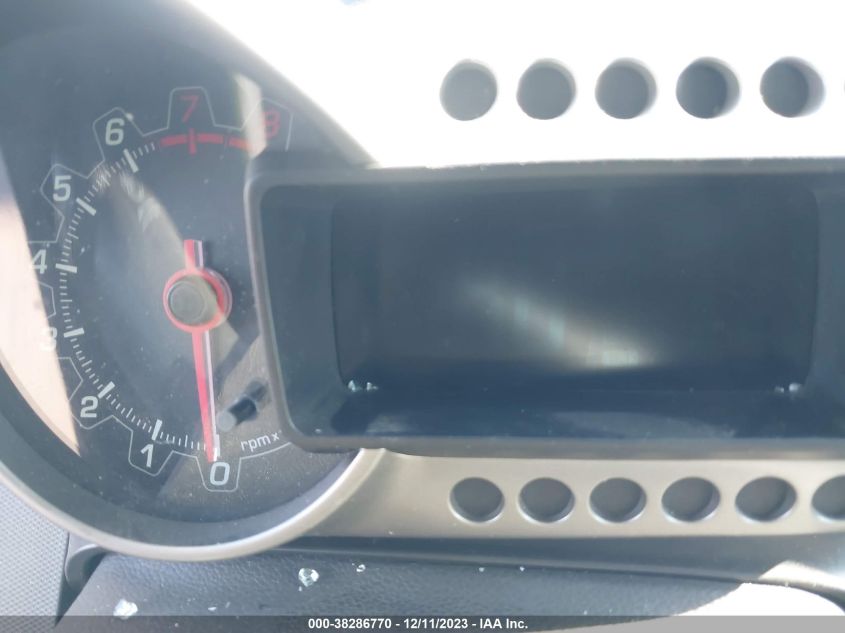 2013 CHEVROLET SONIC LT AUTO - 1G1JC6SH4D4186294